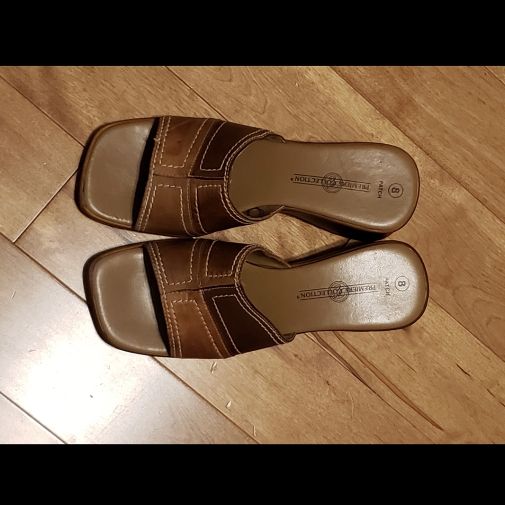 Patch Premium Collection Sandals with leather Size 8